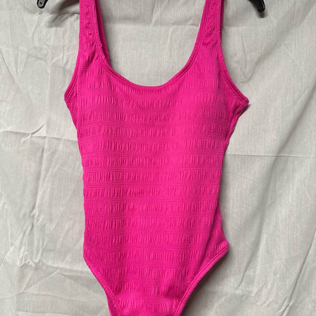 No Boundaries Pink Bodysuit One Piece